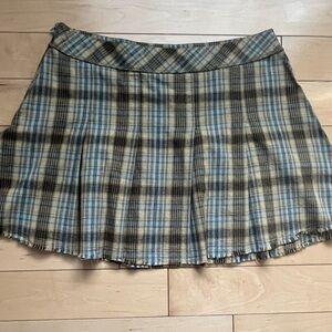 Free People Plaid Skirt Size 8